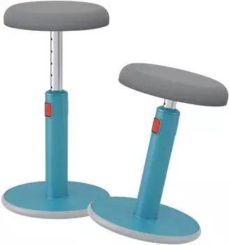 Leitz 2in1 Sitz- & Stehhocker Ergo Cosy grau/blau