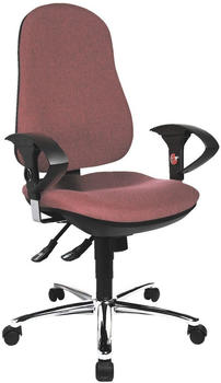 Topstar Support Deluxe mit Armlehnen rot