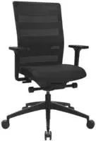 Topstar - B&uuml;rodrehstuhl M.synchrontechnik Schwarz 450-570mm M.armlehnen Trgf.110kg