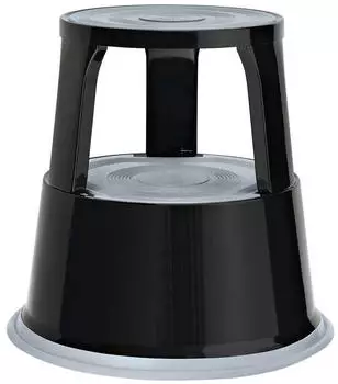 Twinco Twin Lift Rollhocker Stahl (41 cm) schwarz