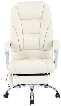 CLP Pacific Echtleder mit Massagefunktion creme