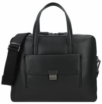 Calvin Klein Iconic Plaque Gusset Briefcase ck black (K50K510250-BAX)