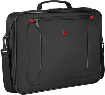 Wenger BQ 16" Clamshell (611907) black – Wenger BQ 16" Clamshell (611907) black: Die perfekte Businesstasche
