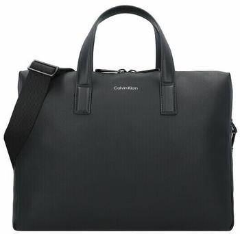 Calvin Klein Ck Must Gusset Briefcase ck black pique (K50K511221-BEH)