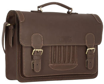 Mika Reed Briefcase (280573) dark brown matt