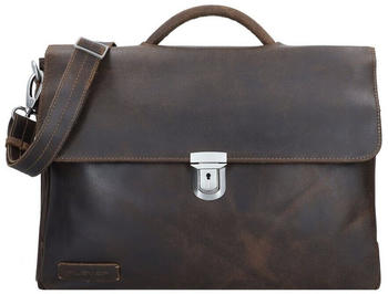 Plevier Briefcase (33) brown