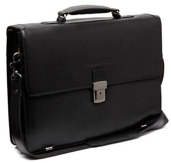 The Chesterfield Brand Salvatore Gusset Briefcase Messenger (C40.1101) black