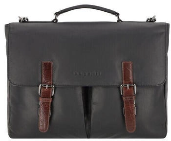 Bugatti Corso DeLuxe Gusset Briefcase (491658) black Bugatti Corso DeLuxe Gusset Briefcase (491658) black