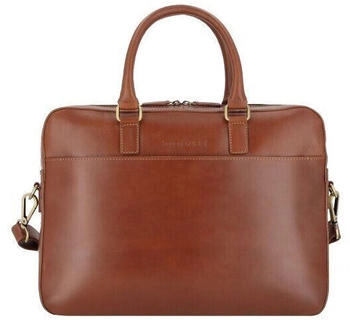 Bugatti Remo Gusset Briefcase (492392) cognac Bugatti Remo Gusset Briefcase (492392) cognac