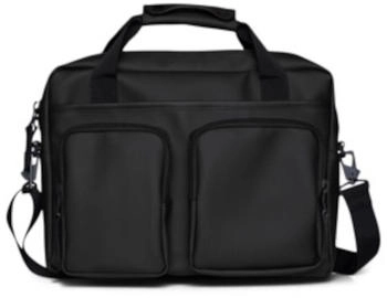 Rains Texel Gusset Briefcase (14250) black