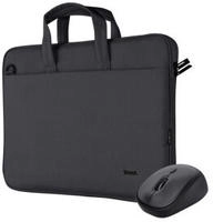 Bologna - notebook carrying case + mouse - Black