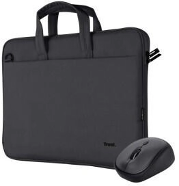 Trust Laptoptaschen-Maus-Set schwarz