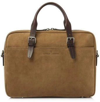 Castelijn & Beerens Veneto Gusset Briefcase (53-9472) taupe