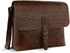 Bugatti Nevio Gusset Briefcase Messenger (495922) cognac