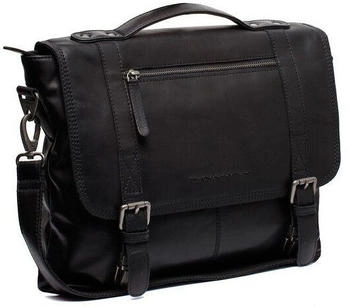 The Chesterfield Brand Veneto Gusset Briefcase (C40.1092) black