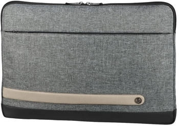 Hama 15.6 Pouces Terra (Pochette 15.6"/40 cm Compatible Macbook HP Lenovo Dell ASUS Acer) Gris