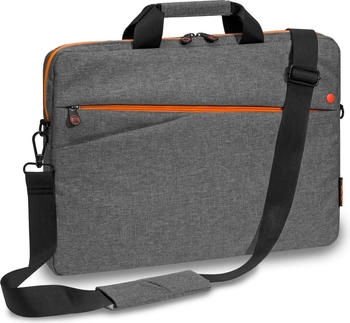 PEDEA Fashion Laptop Bag 17,3" grey/orange