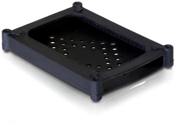 DeLock HDD Protection Cover Silikon schwarz f&uuml;r 2,5 Zoll Festplatten (18178)