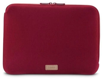 Hama Laptop-Sleeve Jersey Bordeaux/Rot für 15,6" - 16,2" (00222036)