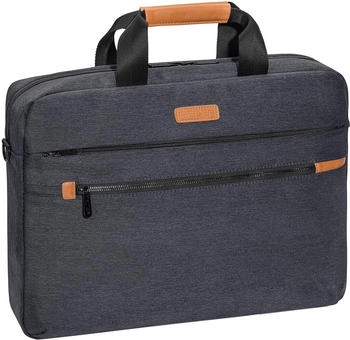 PEDEA Elegance Pro Notebooktasche 15,6" f&uuml;r Notebooks bis 39,6cm, grau (66066435)