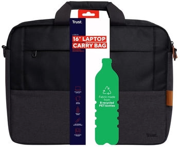 Trust Lisboa Laptop Tasche 16" Schwarz (25246)