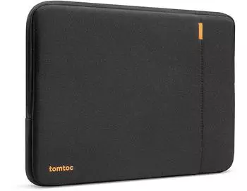 tomtoc Defender Series A13 Laptop Sleeve 15" MacBook Air black