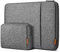 inateck Laptoptasche 16 mit Zubeh&ouml;rtasche LB01006/S1 gray Multimedia-Technik