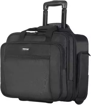 VEVOR Laptop Trolley 17,3" black