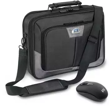 PEDEA Premium Laptoptasche 13,3" mit Funkmaus, grau (SET010-66066010)