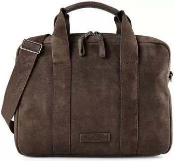 Marc O'Polo Aktentasche Leder 37cm Laptopfach, braun (31735840)