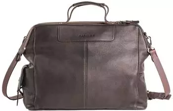 Harold's Country Framebag Businesstasche Leder dunkelbraun (0297125 03)