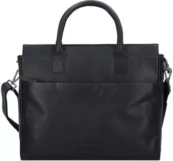 Greenburry Fiorentina Aktentasche Leder 34cm, schwarz (27982730)