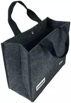 sigel StromBag Stromberg Edition M recyceltes PET-Filz, dunkelgrau (90013)