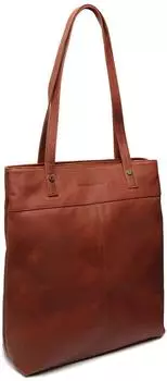 The Chesterfield Brand Solvia Schultertasche Leder, braun, 33cm, Laptopfach (C38.022131)