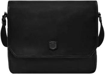 Fossil Hayes Courier Umh&auml;ngetasche mit Laptopfach, schwarz (MBG9628001)