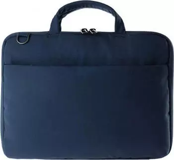 Tucano Darkolor Slim Bag für Laptops 14", Polyester, blau (BDA1314-B)