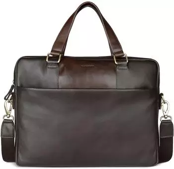 Bugatti Ryan Aktentasche Echtleder 39cm braun (49255002)