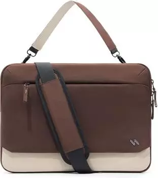 Inateck LBT32 Laptop-Schultertasche 360&deg; Schutz, 15-16 Zoll, braun (LBT32-16-BN)