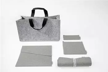 sigel Bag Accessoires Basic Bundle hellgrau (BAB01)