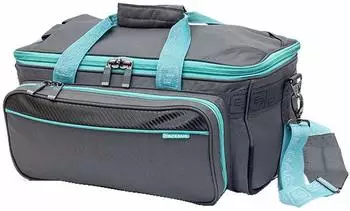 Elite Bags GP'S Softbag Arzttasche Polyester, grau-t&uuml;rkis (EB06.009)