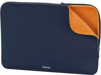 Hama Tayrona Notebook-Sleeve Neopren 13,3"-14,2" dunkelblau (216513)