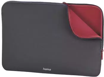 Hama Laptop-Sleeve "Neoprene" bis 15,6", grau (00216510)