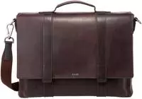 JOOP! Businesstasche Kreon Briefbag, aus echtem Rindsleder braun