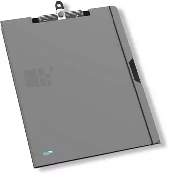 Oxford Schreibmappe A4 PP grau (400021703)