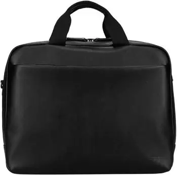 Jost Riga Aktentasche RFID-Schutz 39cm Laptopfach schwarz (3771-001)