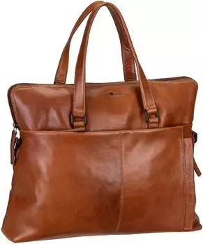 Greenburry Newport Business Aktentasche Leder, braun (2107-24)