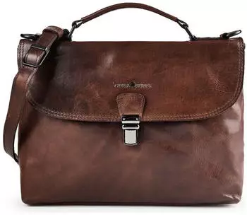 Greenburry Newport Aktentasche Echtleder 29cm braun (2108-22)