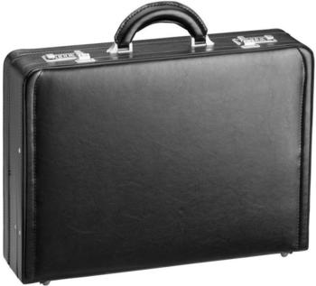 d & n Business Line Aktenkoffer aus Leder 45 cm (2663) schwarz