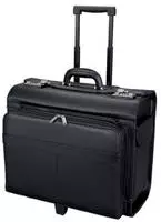 Alassio Pilotenkoffer SAN REMO, Lederimitat, schwarz (45030)