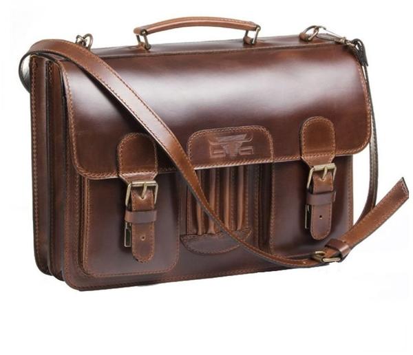 Mika 280628 Aktentasche Leder
